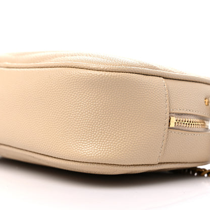 Saint Laurent Grain De Poudre Matelasse Monogram Mini Lou Camera Bag New Powder 9 of 9