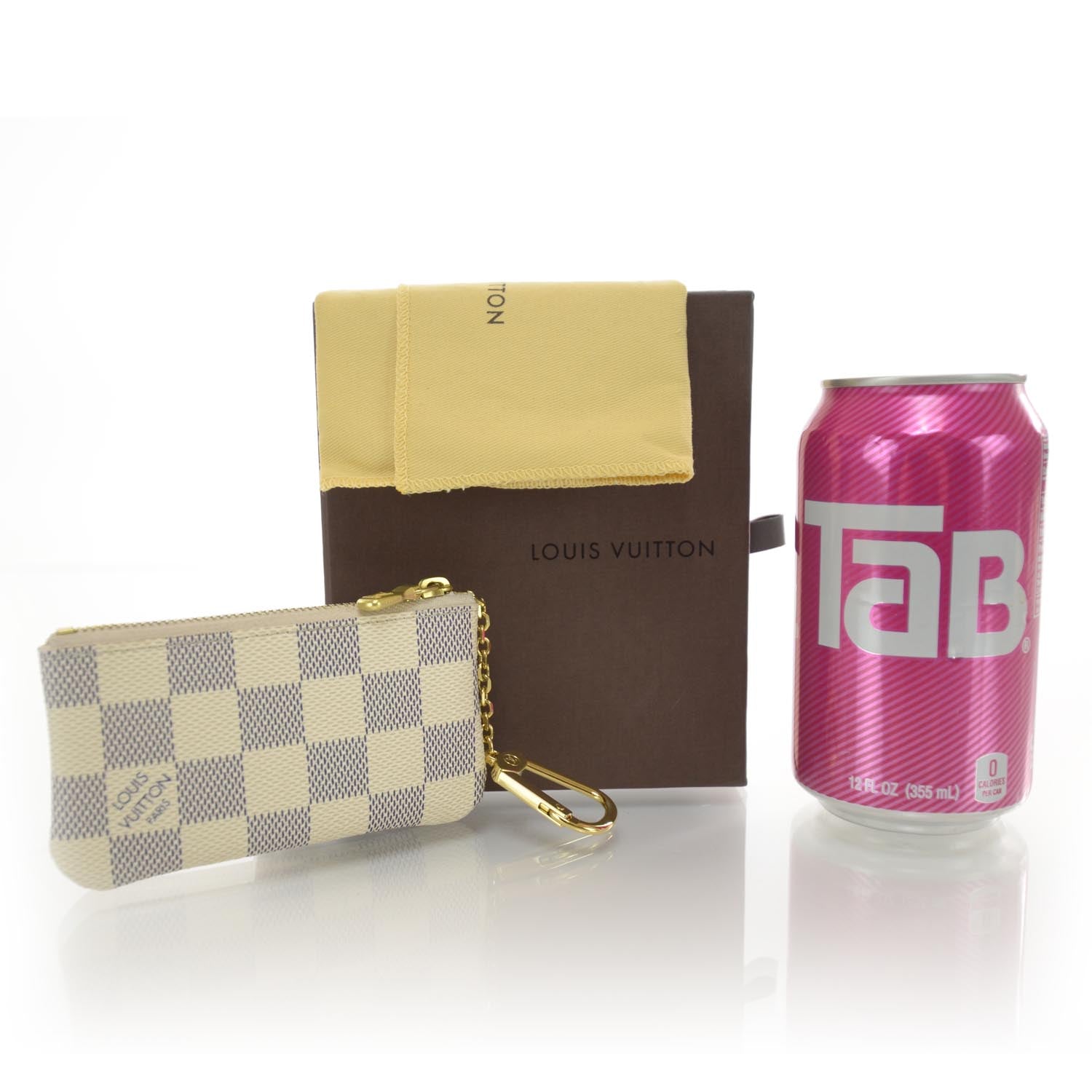 Louis Vuitton Damier Azur Key Pouch 2 of 8