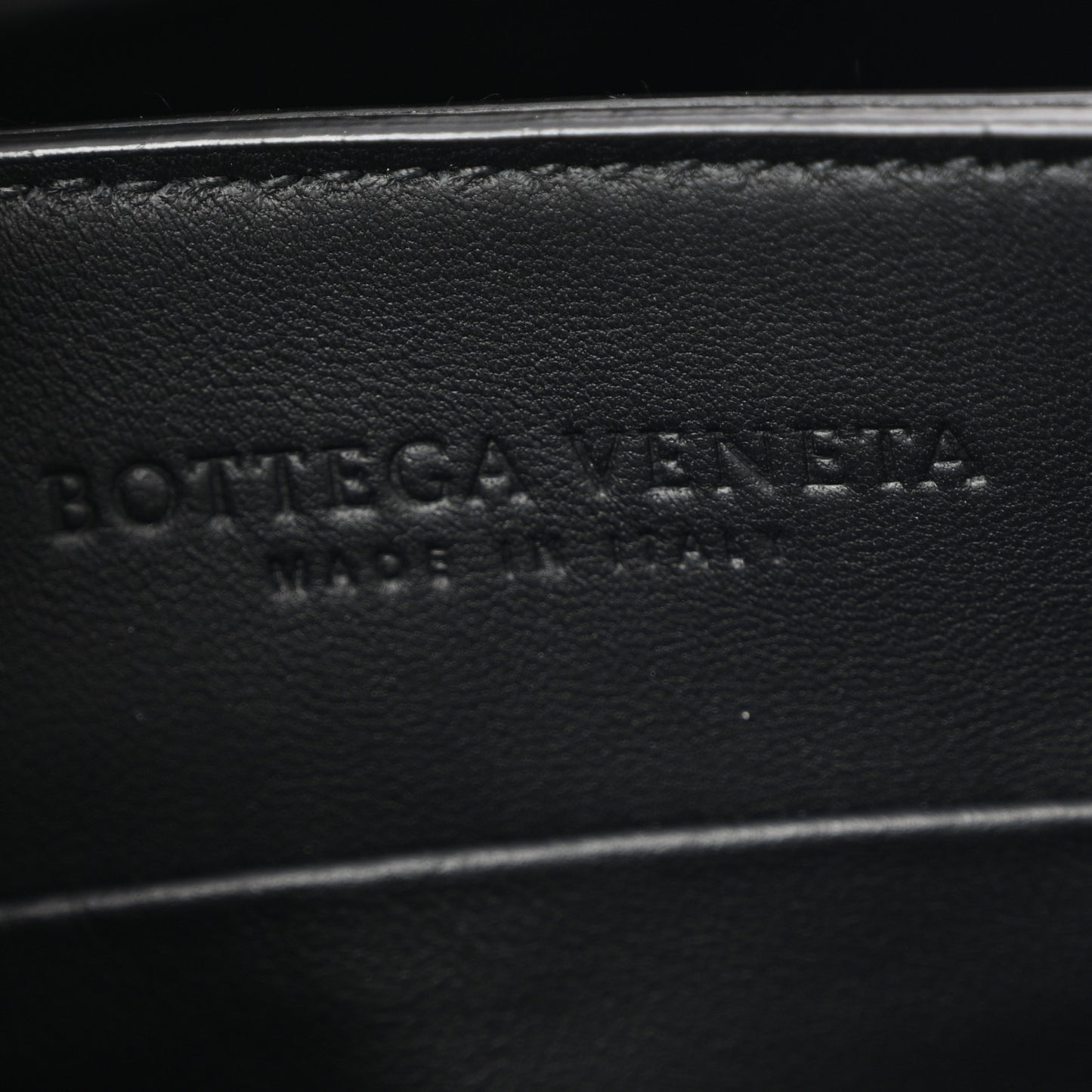 Nappa Intrecciato Small Tote Black