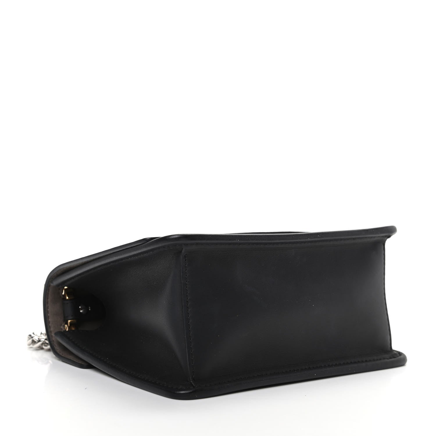 Fendi Vitello Century Opaco F is Fendi Small Kan I Shoulder Bag Black 4 of 9