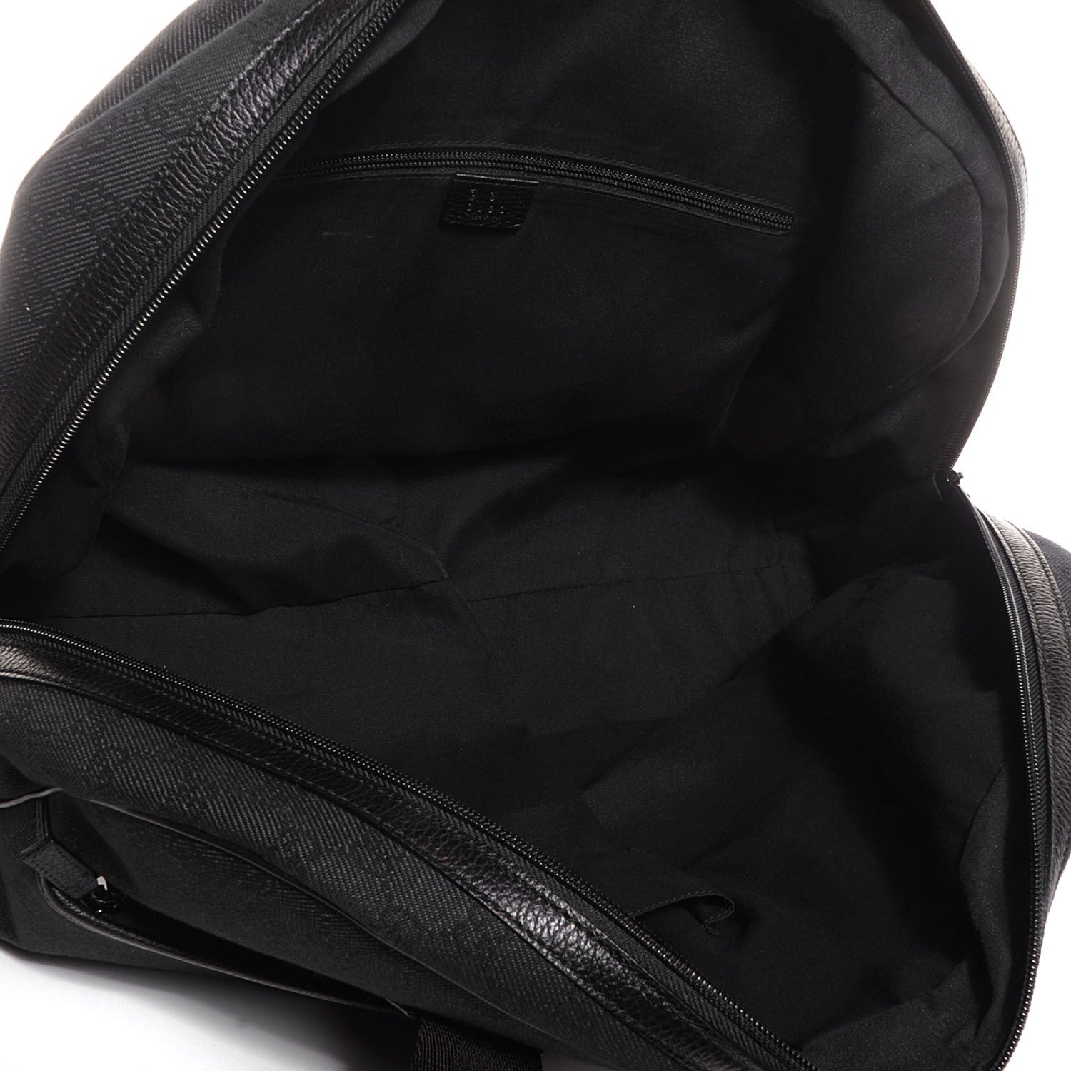 Gucci Denim Monogram Duffle Black 5 of 8