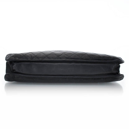 Chanel Lambskin Oversized Clutch Black 4 of 7