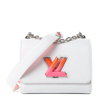 Louis Vuitton Epi Twist Shoulder Bag PM White 1 of 12