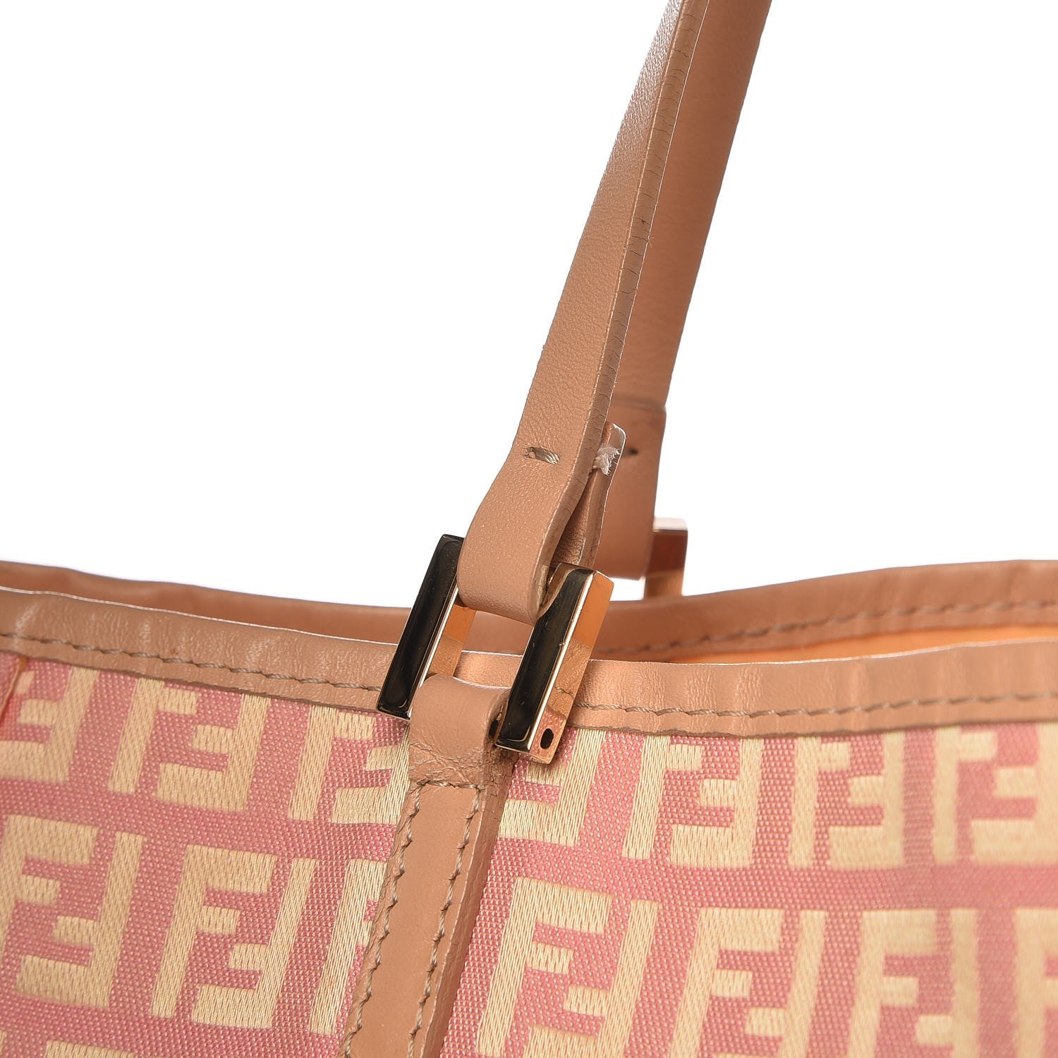 Fendi Zucchino Tote Pink 14 of 14