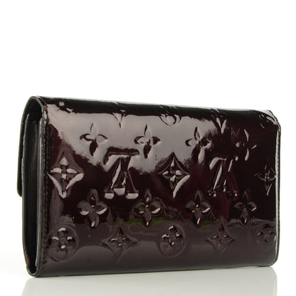 Louis Vuitton Vernis Sarah Wallet Amarante 3 of 7