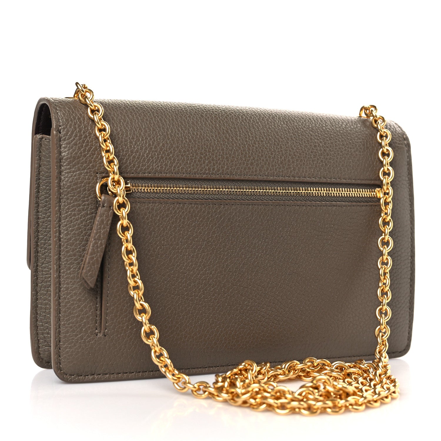 Mulberry Small Classic Grain Calfskin Small Darley Clay 3 of 8