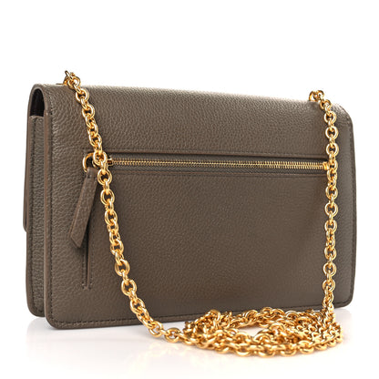 Mulberry Small Classic Grain Calfskin Small Darley Clay 3 of 8