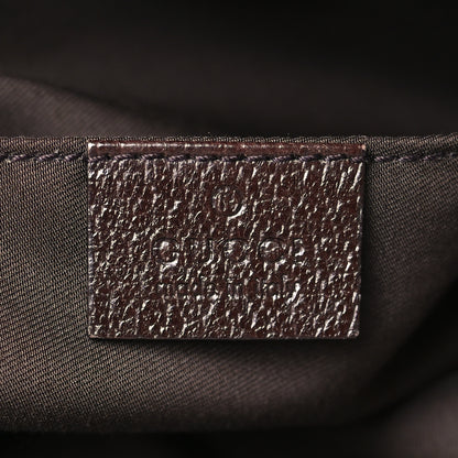 Gucci GG Monogram Medium Web Handle Vertical Tote Dark Brown 6 of 10