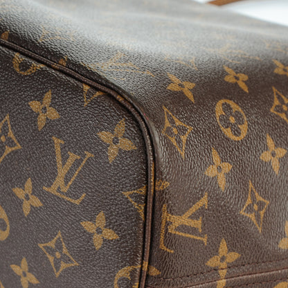 Louis Vuitton Monogram Neverfull MM Fuchsia 9 of 11