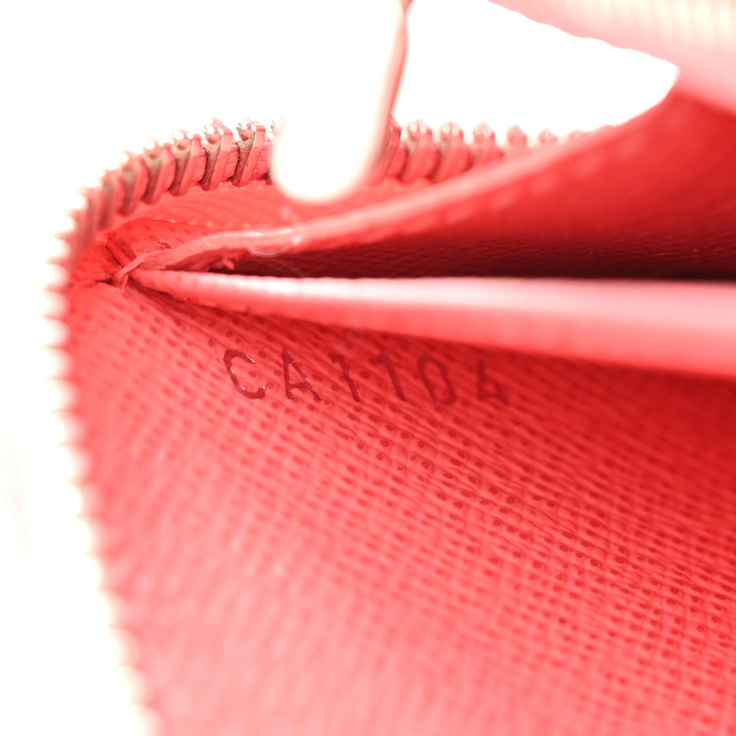 Louis Vuitton Epi Zippy Wallet Corail 7 of 7