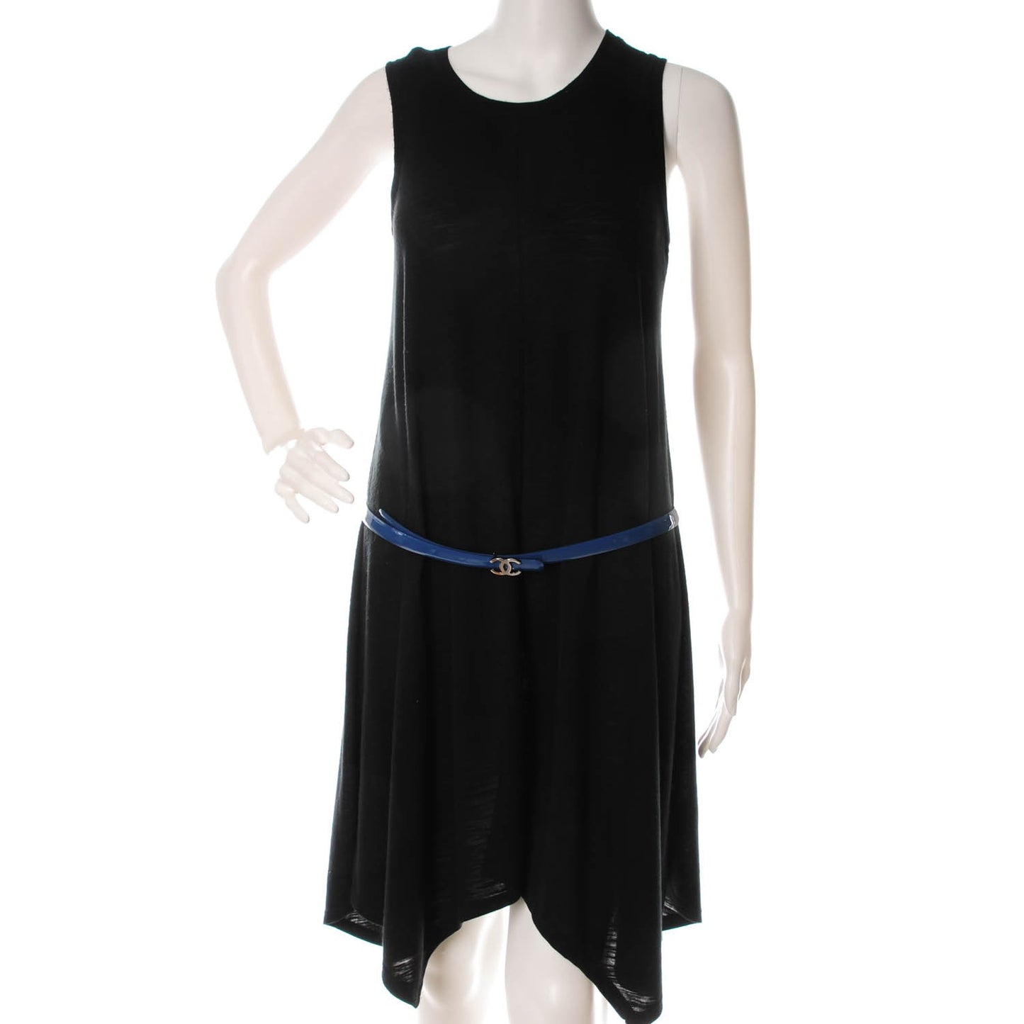 Patent CC Skinny Belt 95 38 Blue Fonce