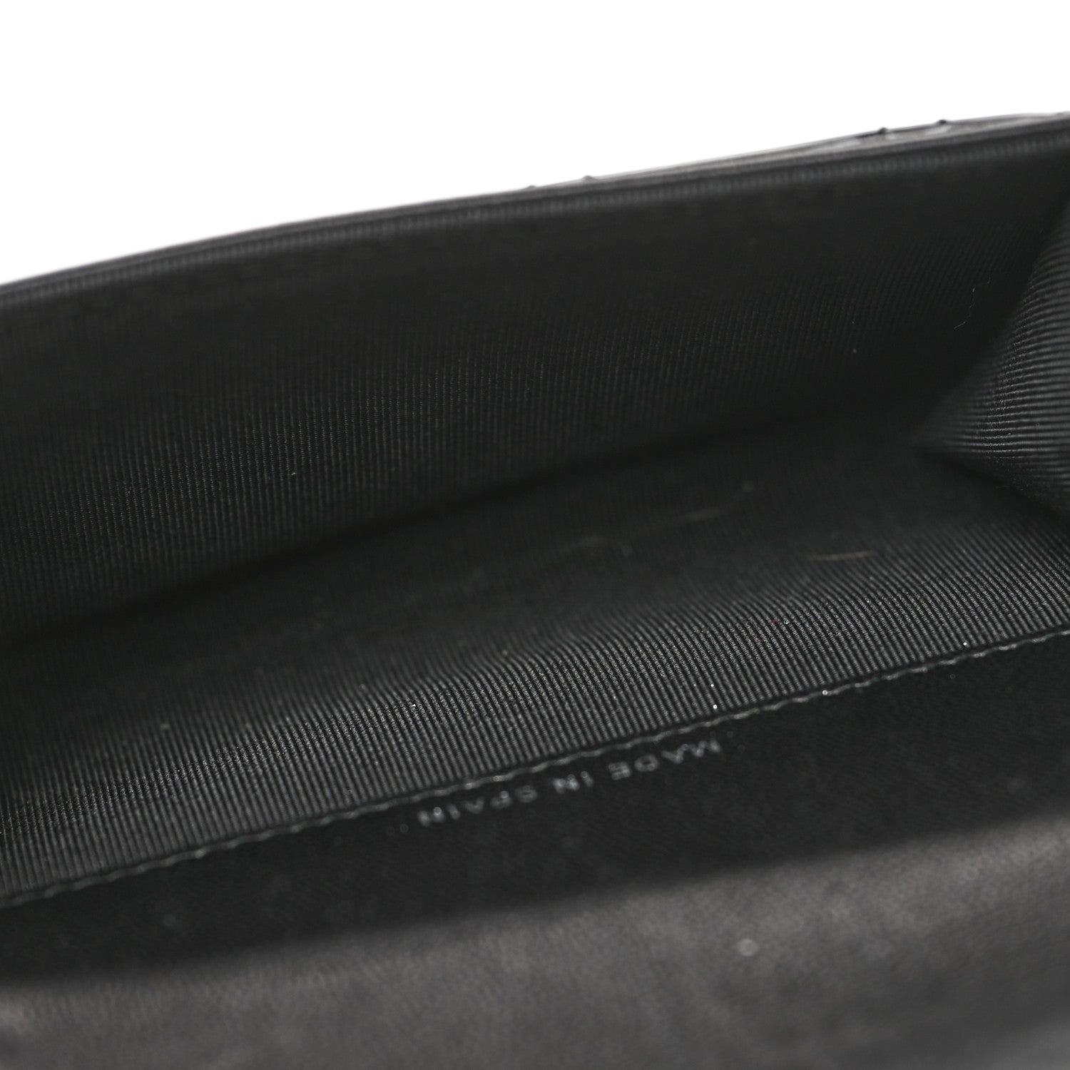 Chanel Patent Quilted Flap Card Holder Black 5 of 9