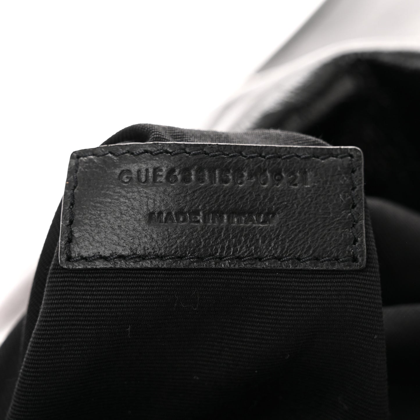 SAINT LAURENT Crinkled Calfskin Matelasse Monogram Medium Niki Chain Satchel Black