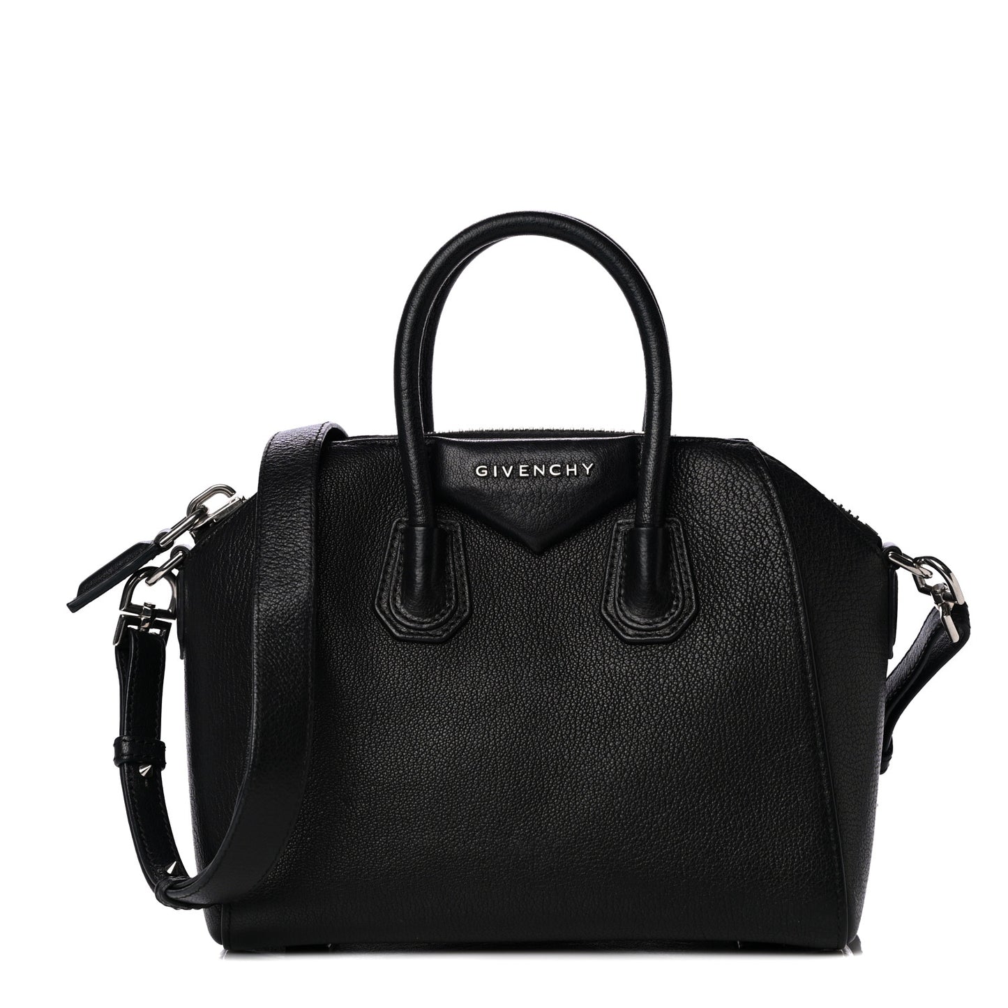 Sugar Goatskin Mini Antigona Black