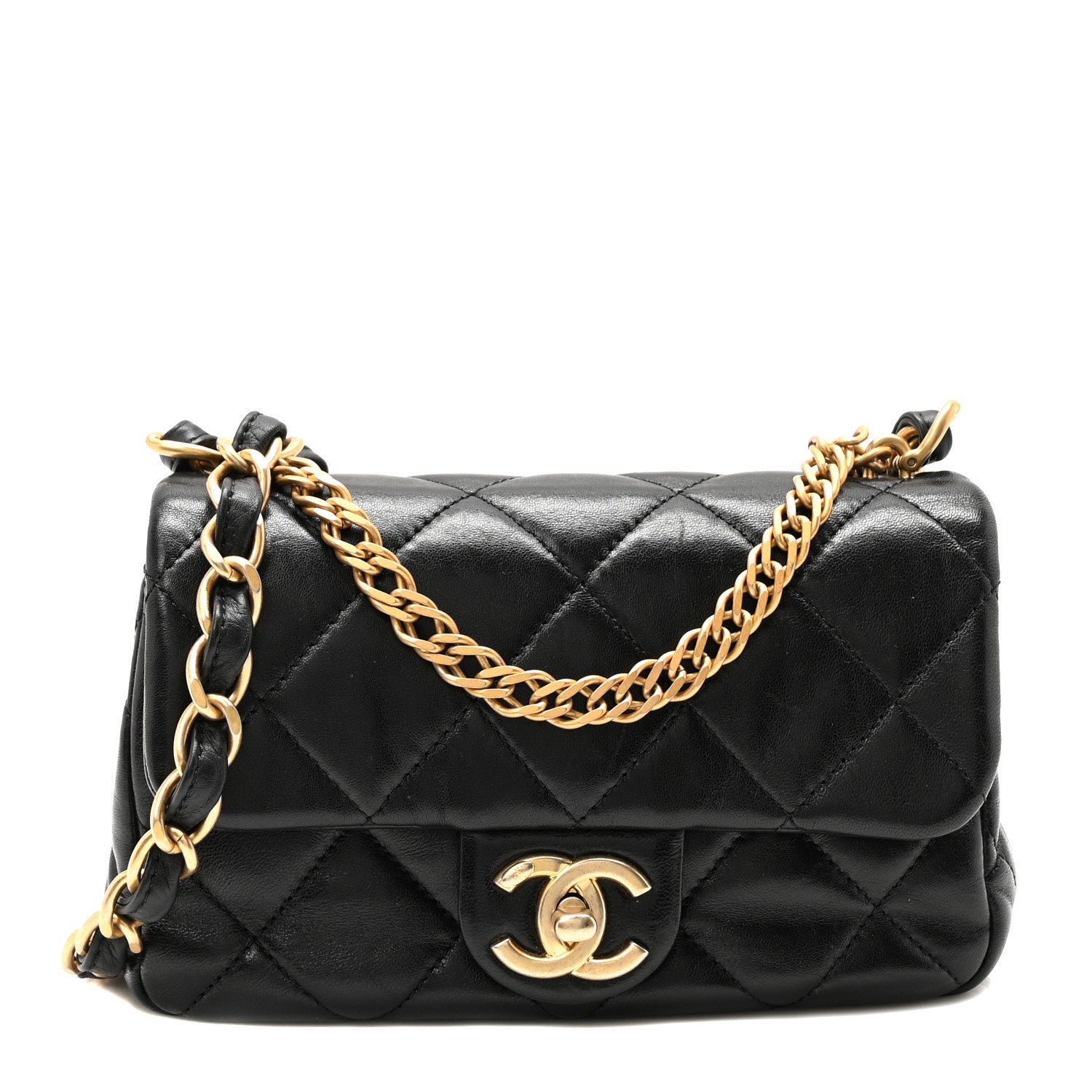 Chanel Lambskin Quilted Small Fancy Jewel Flap Black 1 of 10