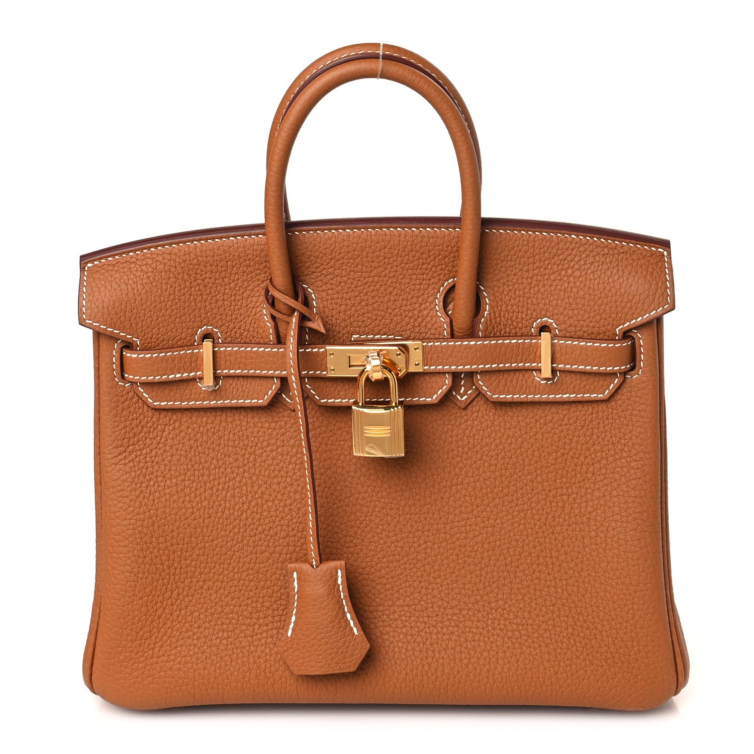 Hermes Togo Birkin 25 Gold 1 of 10