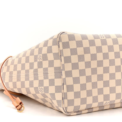 Louis Vuitton Damier Azur Neo Neverfull GM Rose Ballerine 9 of 11