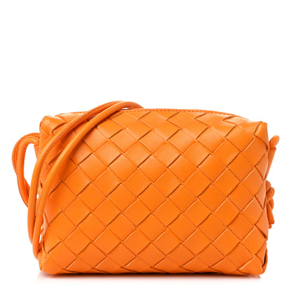 Bottega Veneta Nappa Intrecciato Mini Loop Camera Bag Tangerine 1 of 7