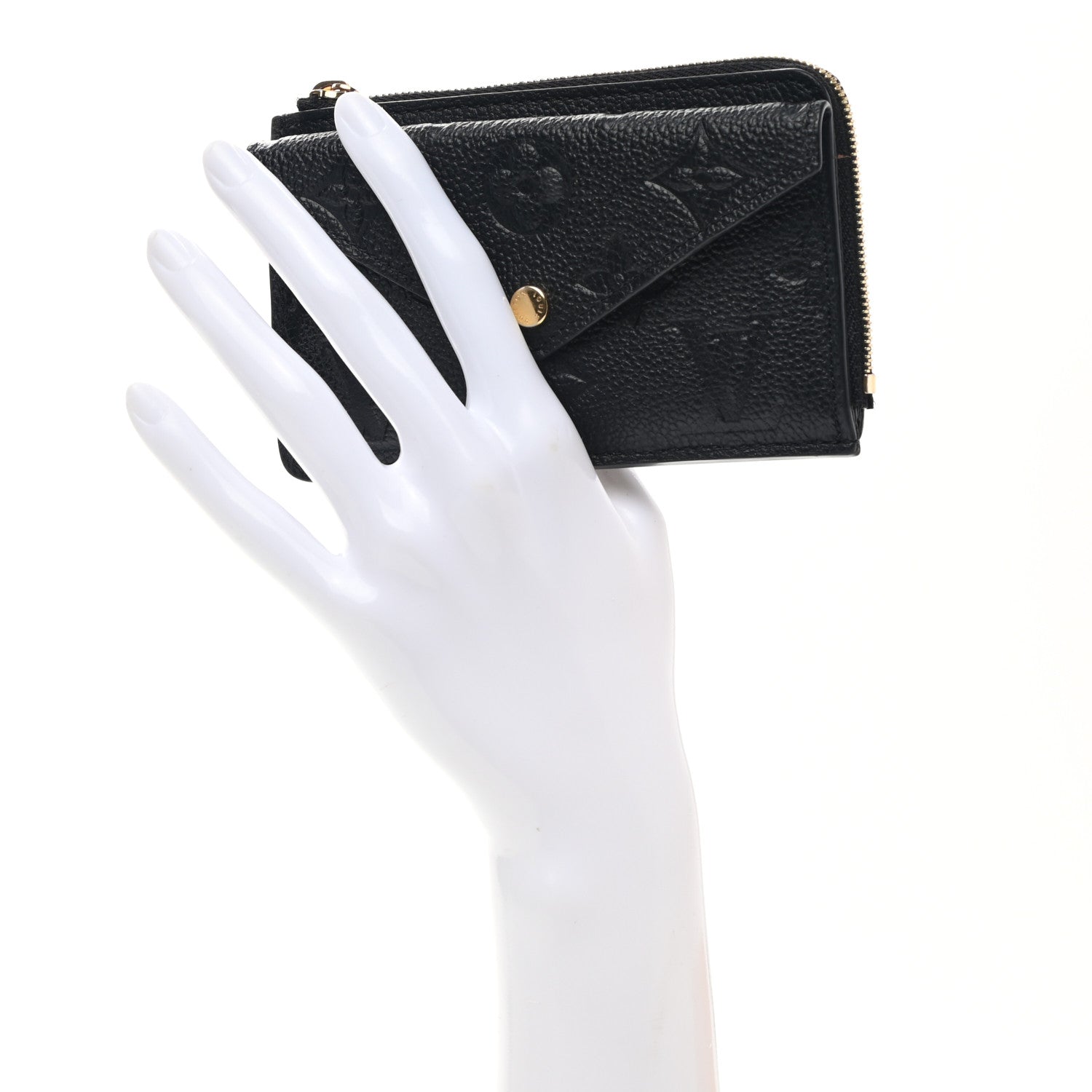 Louis Vuitton Empreinte Recto Verso Card Holder Black 2 of 8
