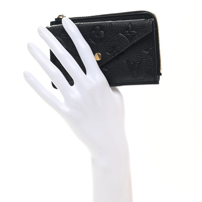 Louis Vuitton Empreinte Recto Verso Card Holder Black 2 of 8
