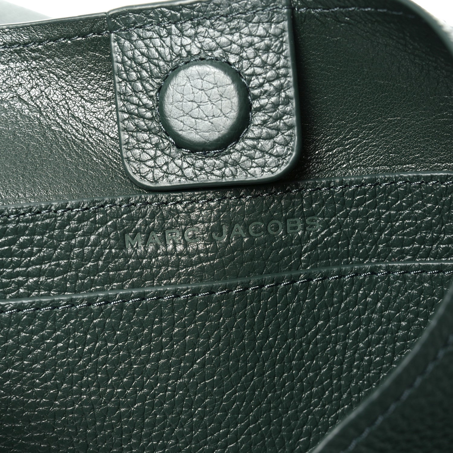 Marc Jacobs Grained Calfskin Medium The Sack Bag Ivy 1781071