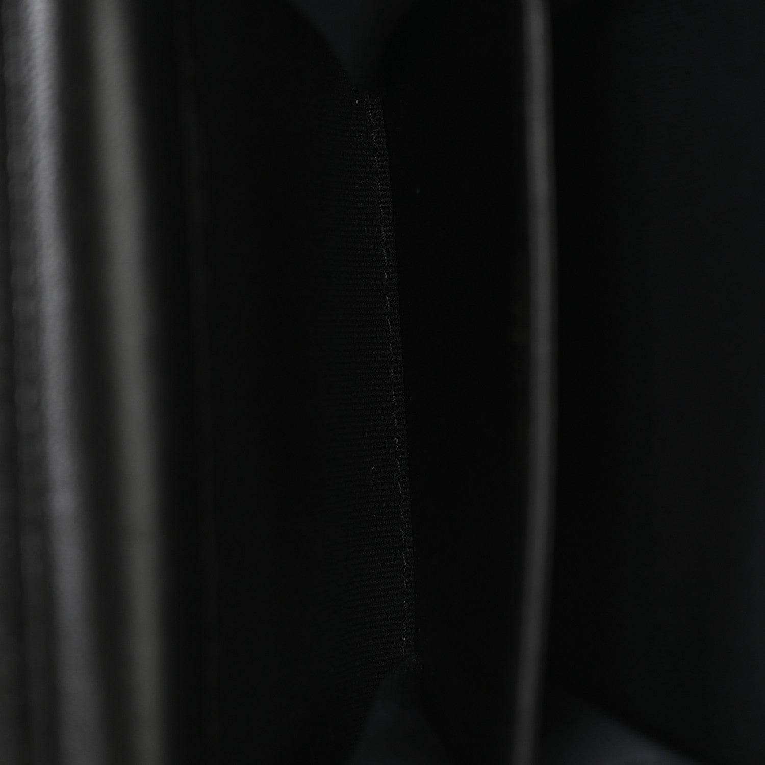 Chanel Lambskin Pearl Quilted CC Flap Card Holder With Chain  Black 5 of 11