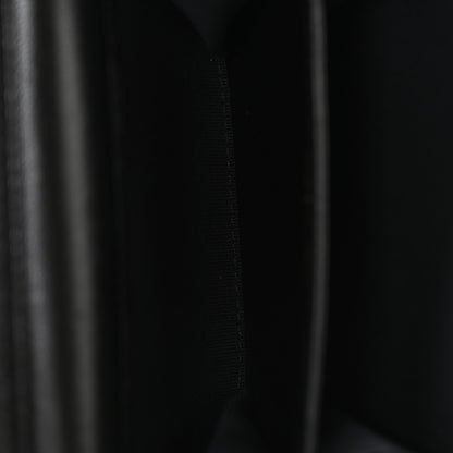 Chanel Lambskin Pearl Quilted CC Flap Card Holder With Chain  Black 5 of 11