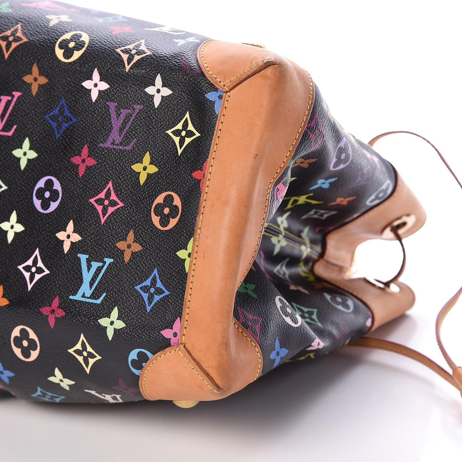 Louis Vuitton Monogram Multicolor Ursula Black 10 of 14