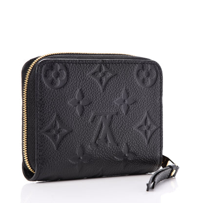 Louis Vuitton Empreinte Zippy Coin Purse Black 3 of 7