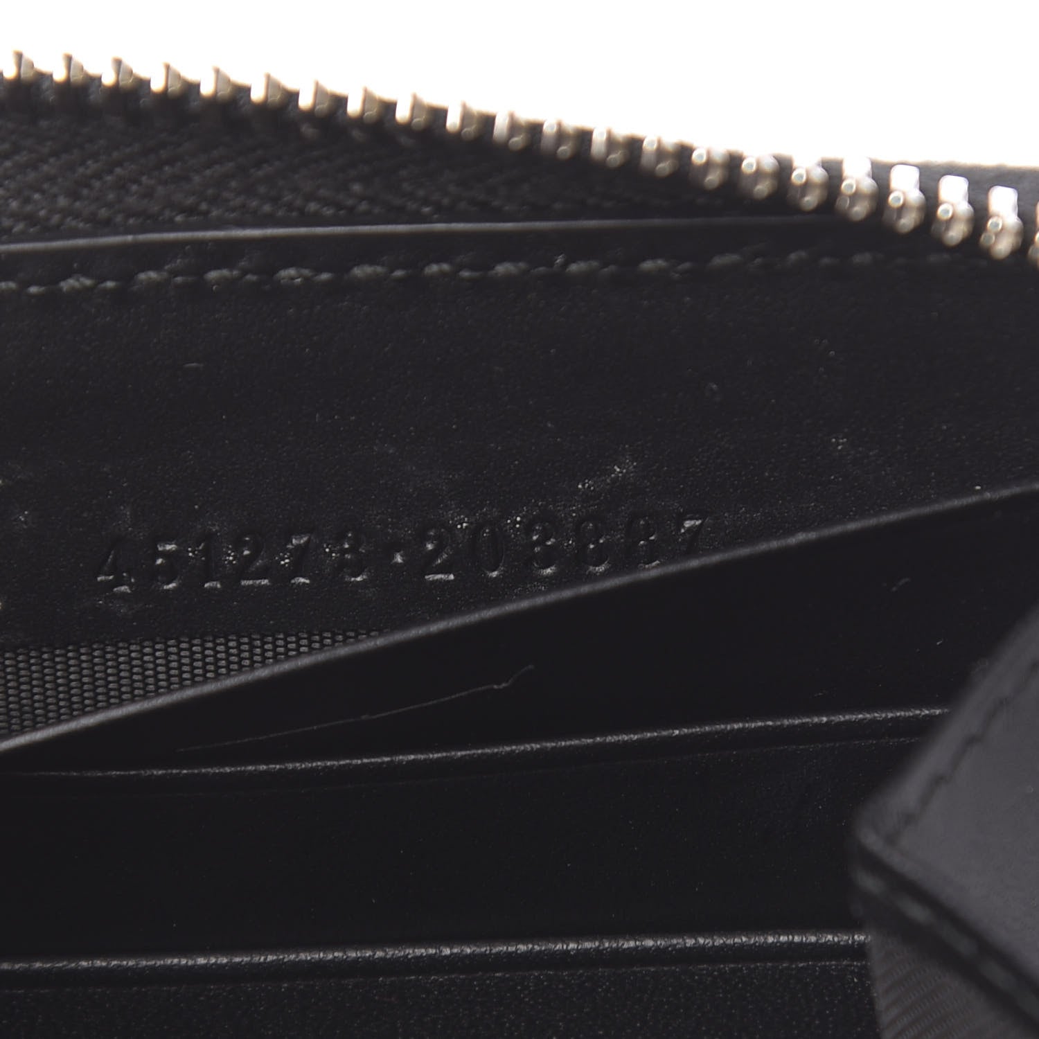 Gucci GG Supreme Monogram Angry Cat Zip Around Wallet 7 of 8
