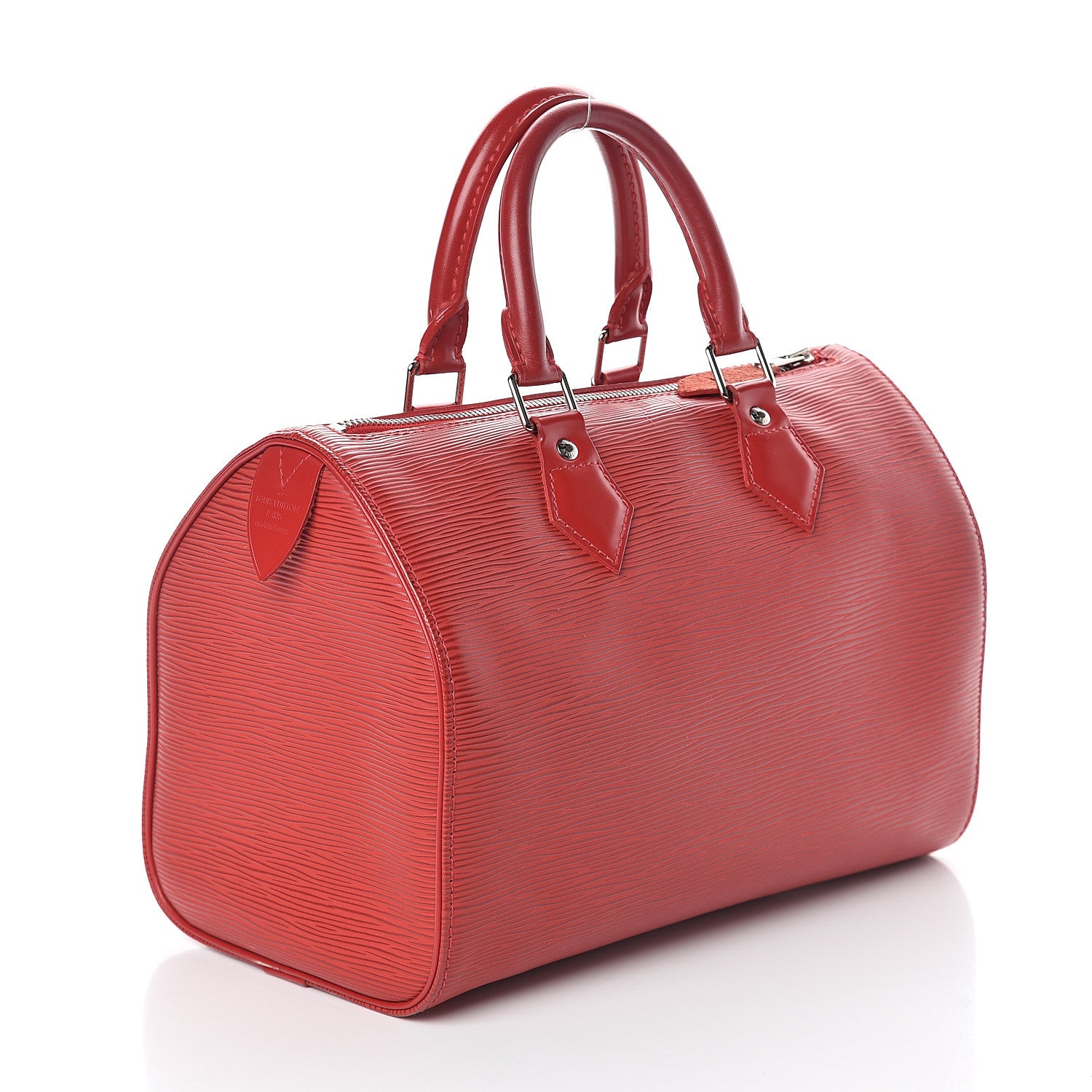 Louis Vuitton Epi Speedy 25 Rouge 2 of 8