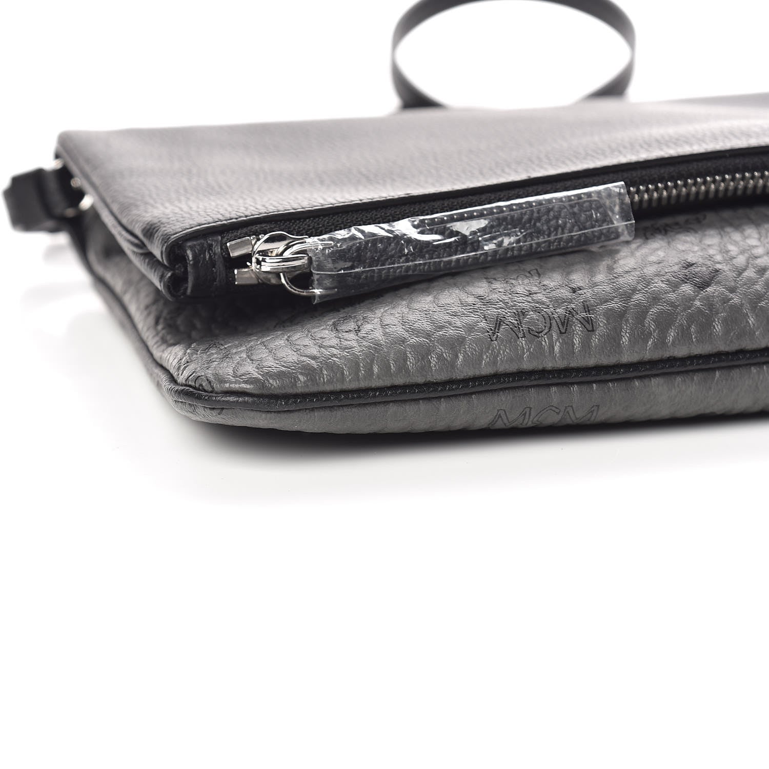 MCM Visetos Corina Crossbody Bag Black 7 of 9