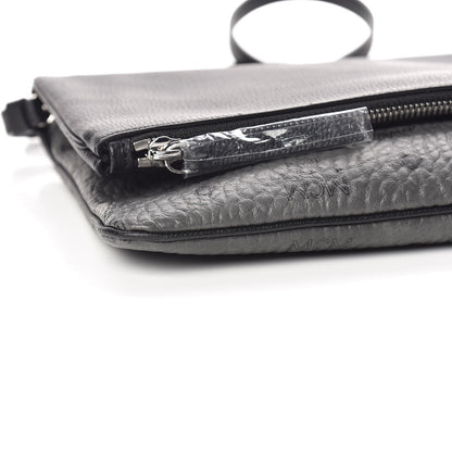 MCM Visetos Corina Crossbody Bag Black 7 of 9