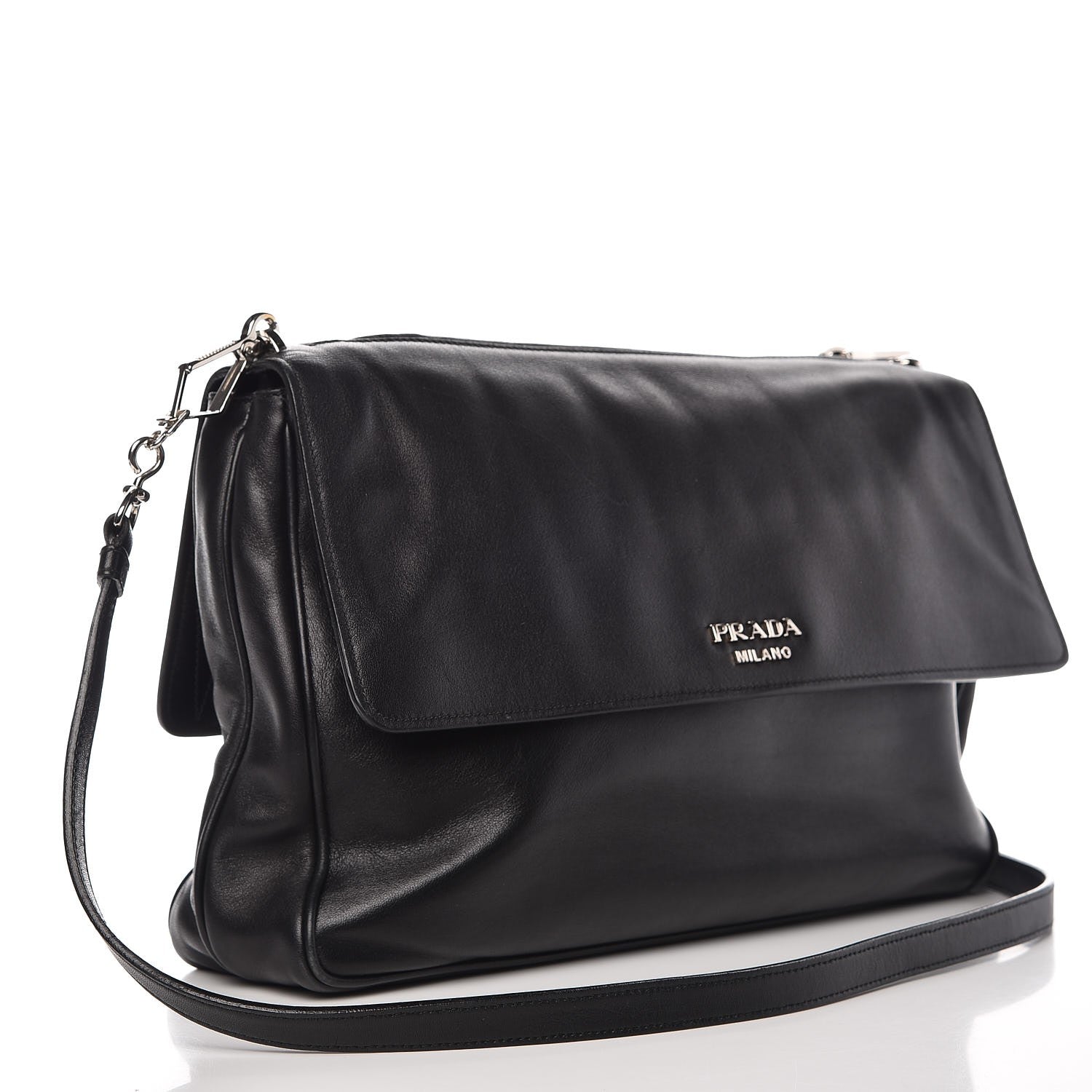 Prada Soft Calf Crossbody Nero Black 3 of 10
