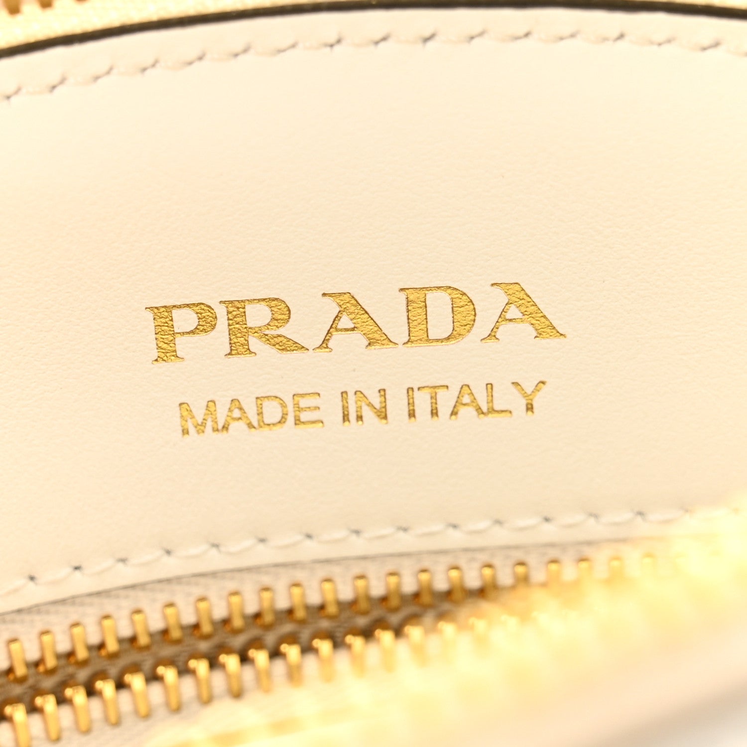 Prada City Calfskin Small Triangle Shoulder Bag White 6 of 10