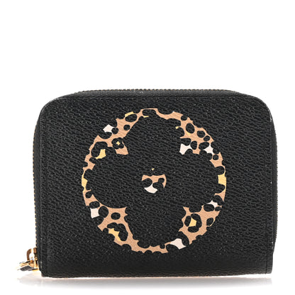 Louis Vuitton Monogram Giant Jungle Zippy Coin Purse Black 1 of 9