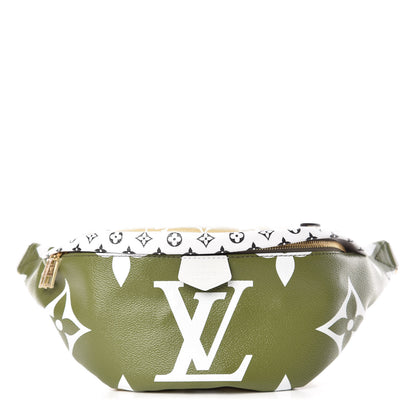 Louis Vuitton Monogram Giant Bumbag Kaki Beige 1 of 10