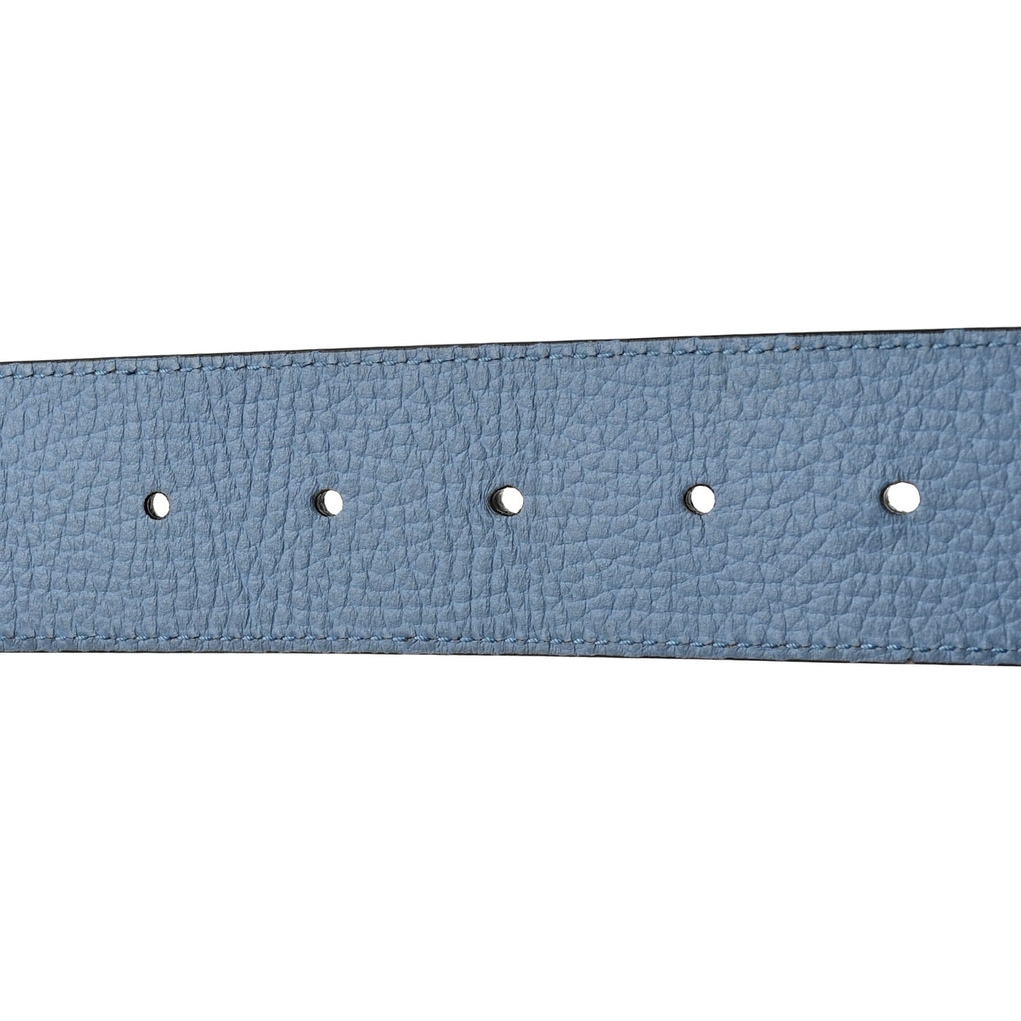 Dollar Calfskin 1973 Reversible Belt 90 36 Black Mineral Blue