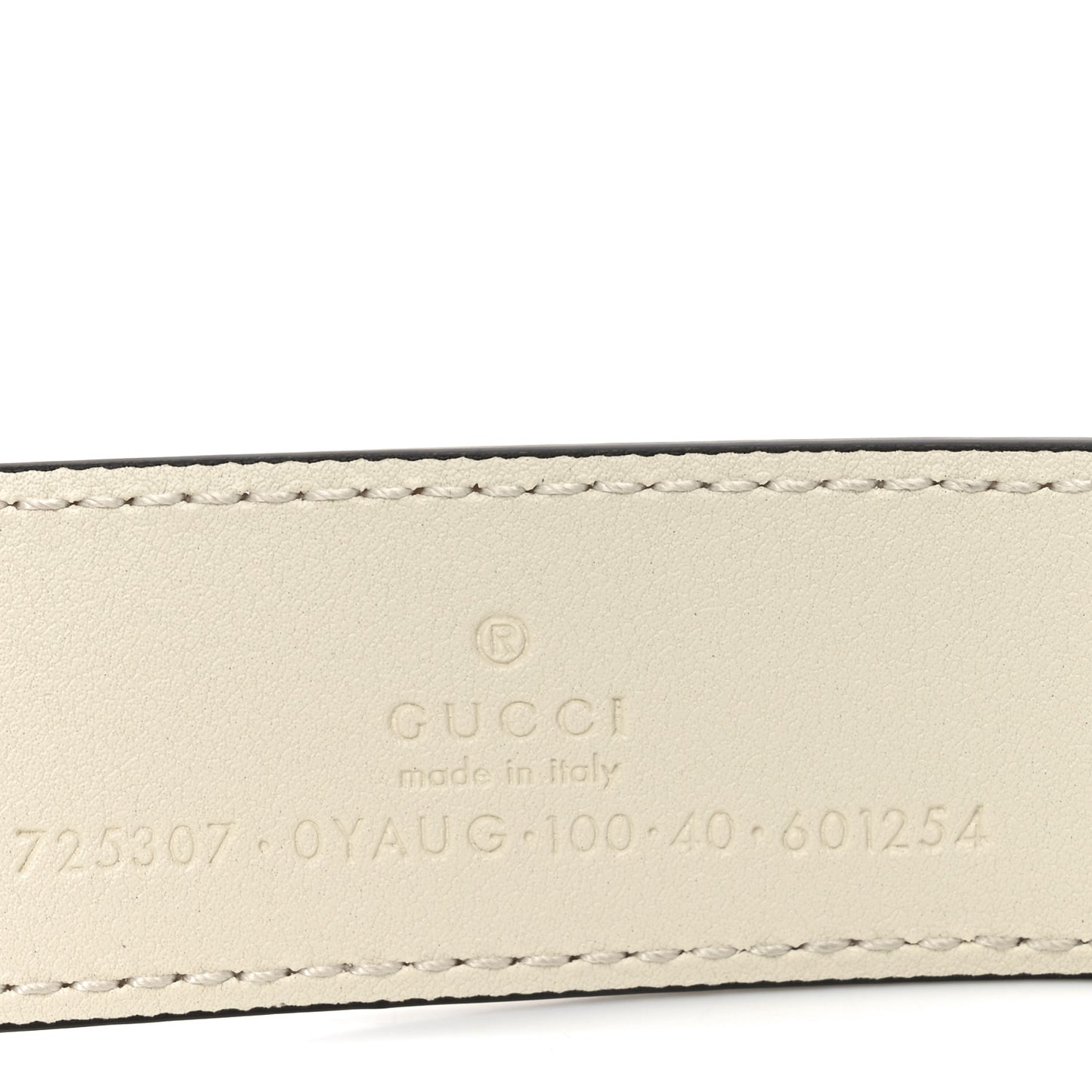 Plutone Calfskin Crystal Horsebit 100 40 Belt 100 40 White Crystal