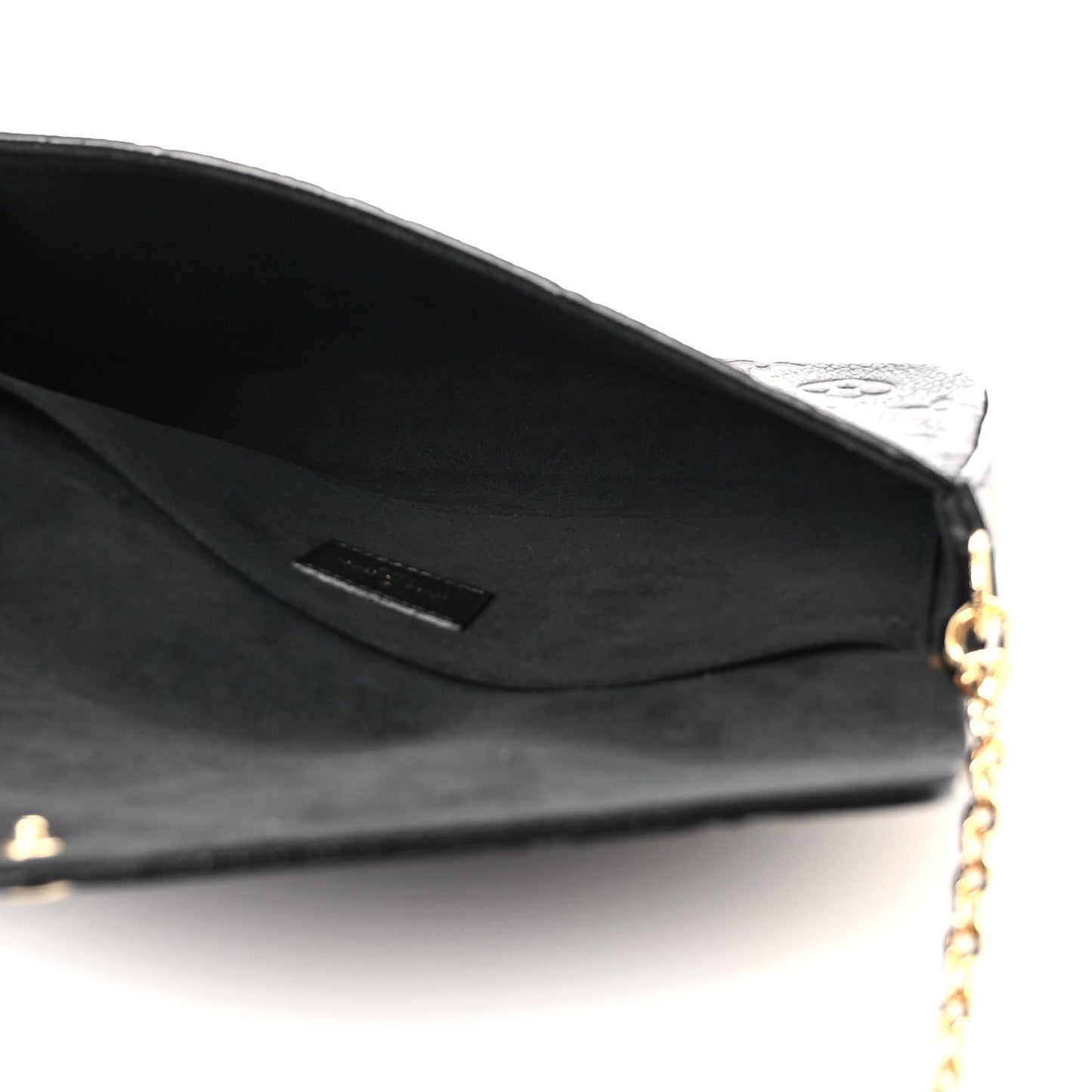 Empreinte Pochette Felicie Chain Wallet Black