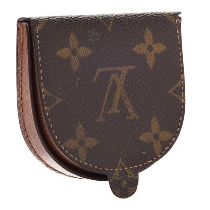 Louis Vuitton Monogram Porte-Monnaie Gousset Change Purse 3 of 9