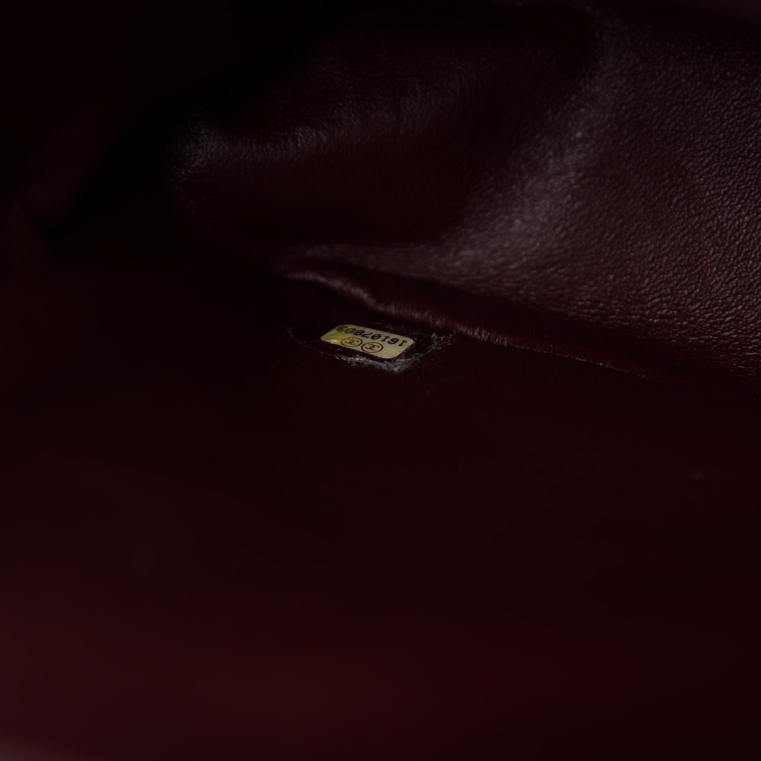 Chanel Lambskin Quilted Jumbo Double Flap Black 7 of 9