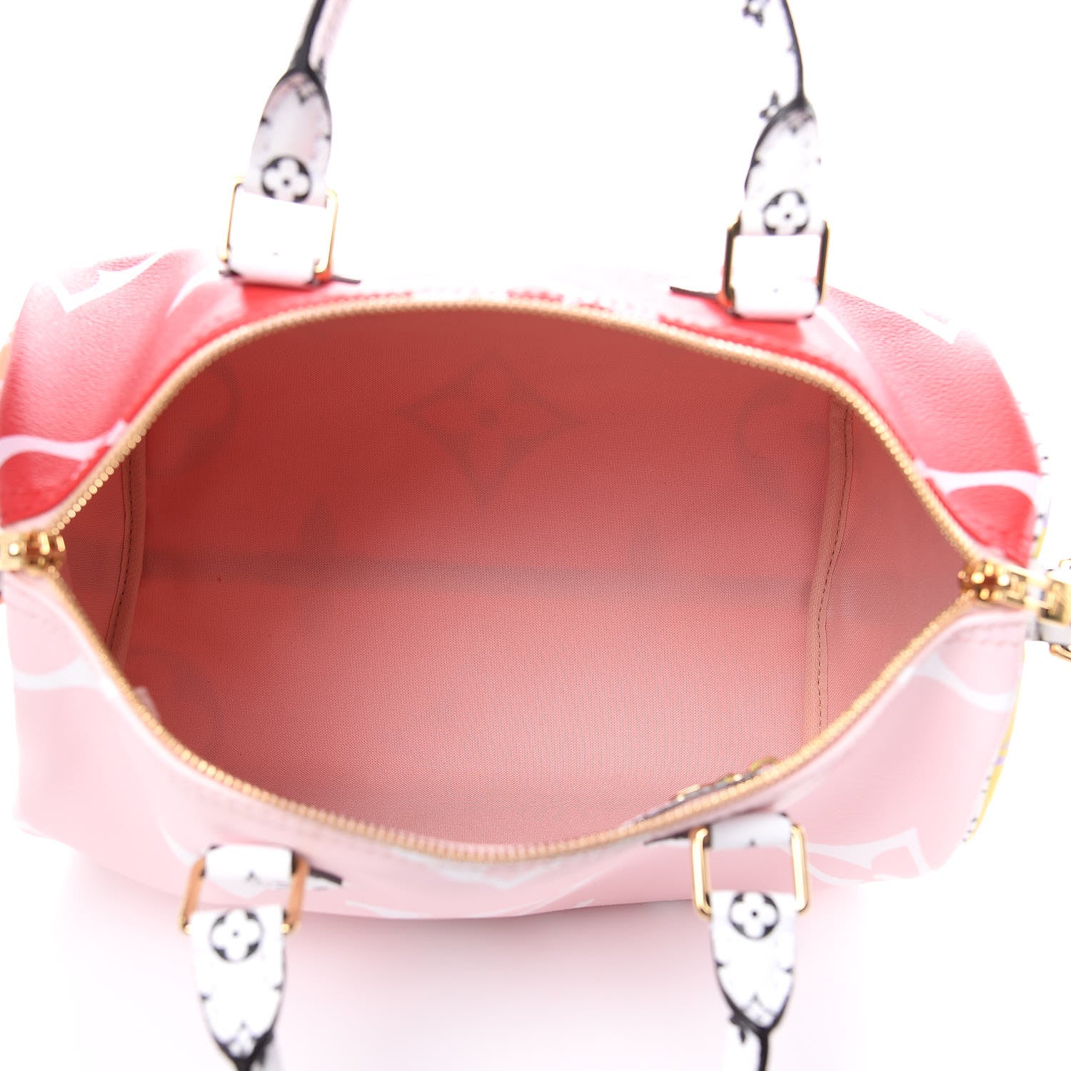 Louis Vuitton Monogram Giant Speedy Bandouliere 30 Rouge 5 of 8