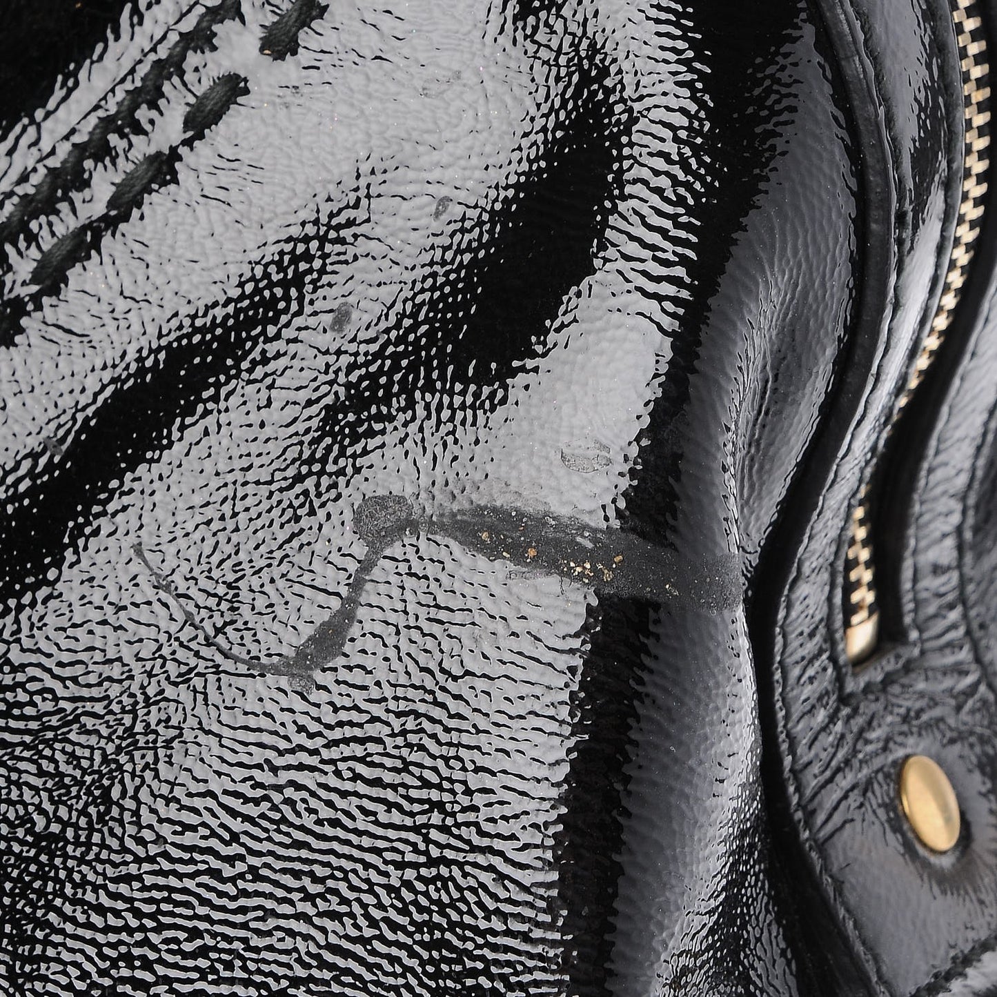 Patent Oversized Muse Black