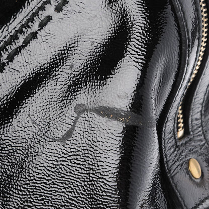 Saint Laurent Patent Oversized Muse Black 8 of 8