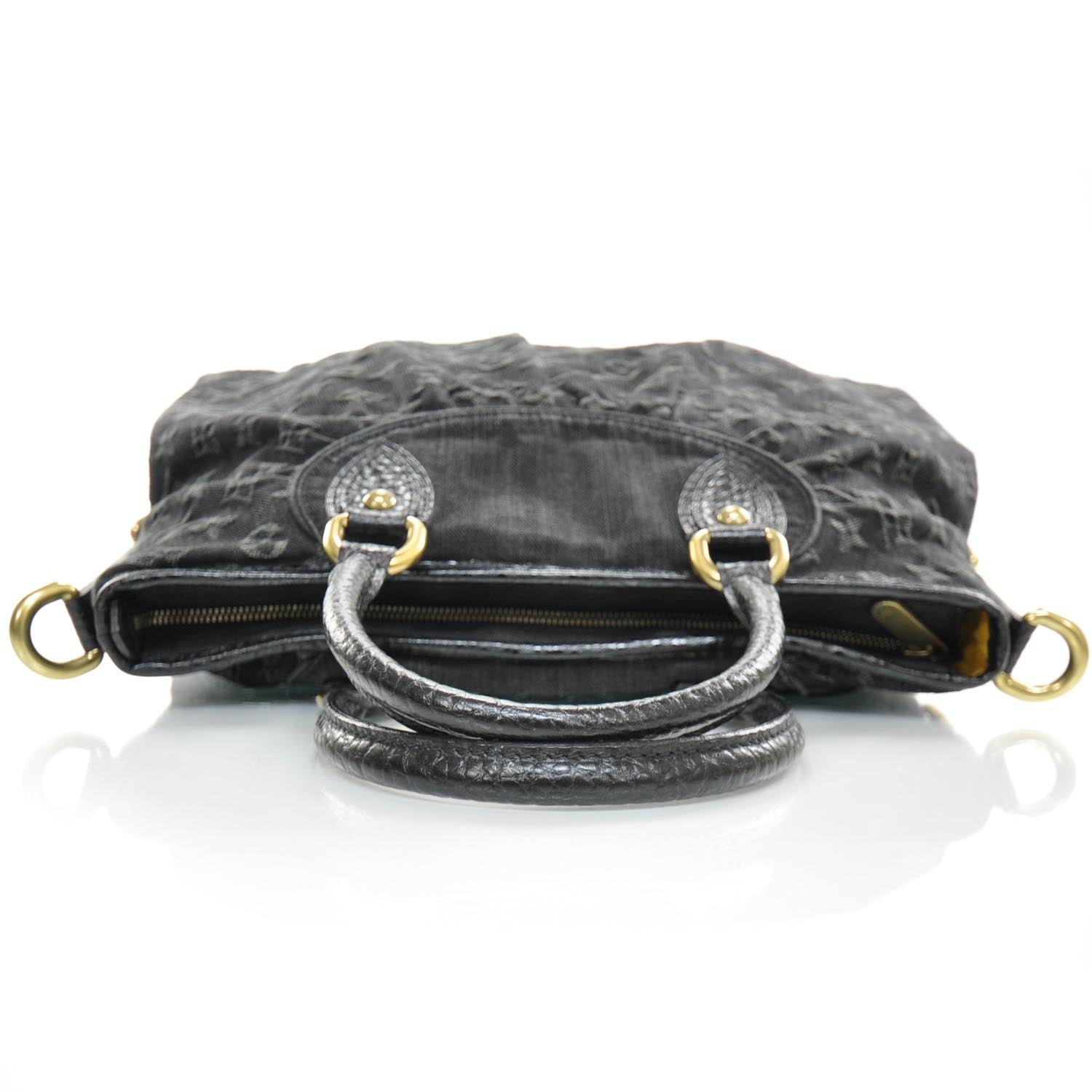 Louis Vuitton Denim Neo Cabby GM Black 5 of 8