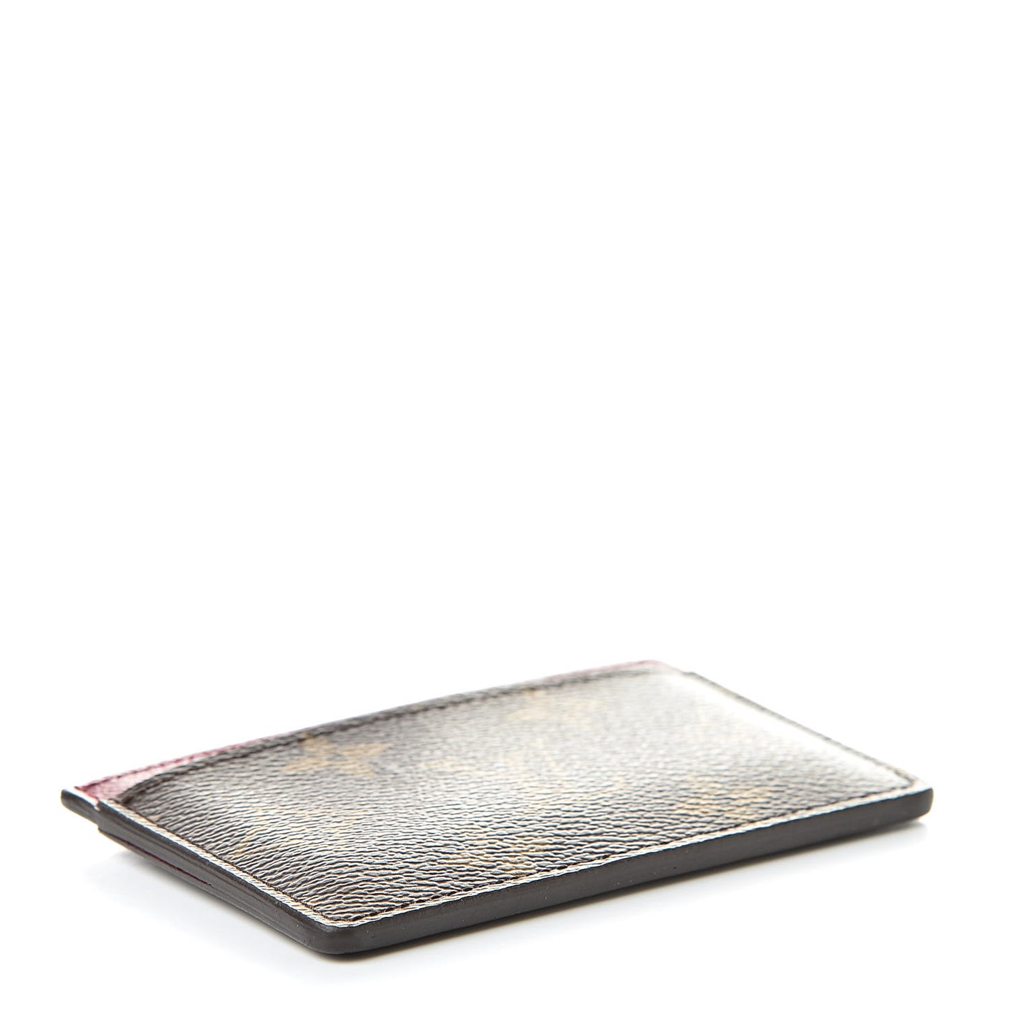 Monogram Card Holder Fuchsia