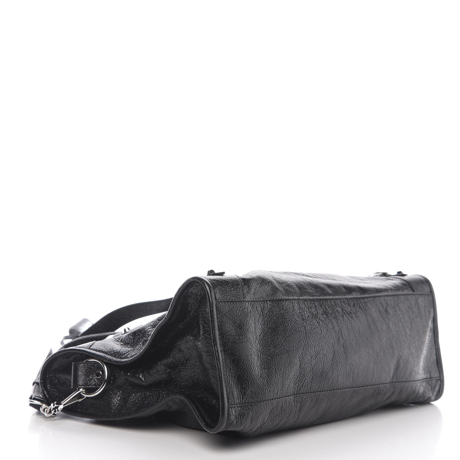 Balenciaga Agneau Classic Silver Hardware City Black 3 of 8