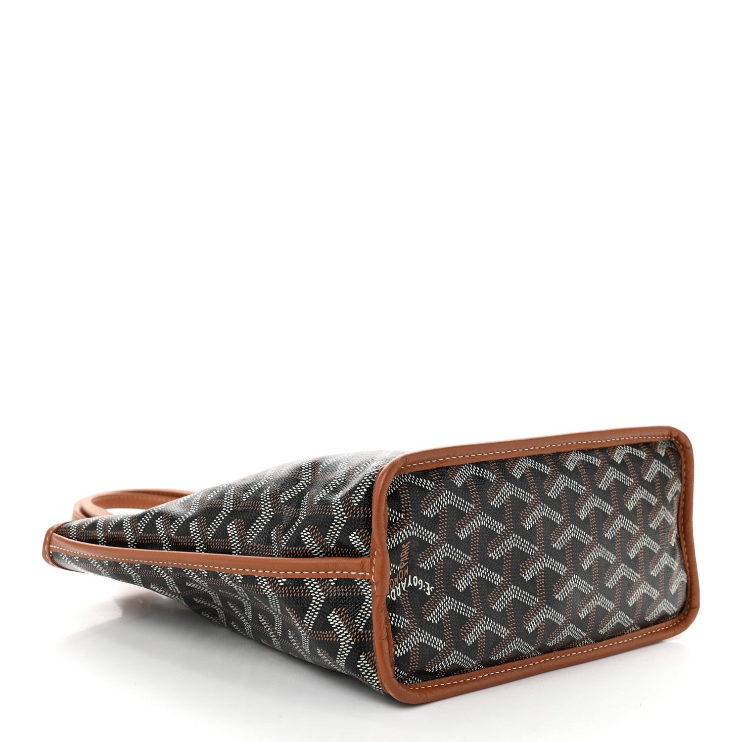 Goyard Goyardine Reversible Mini Anjou Black Gold 7 of 18