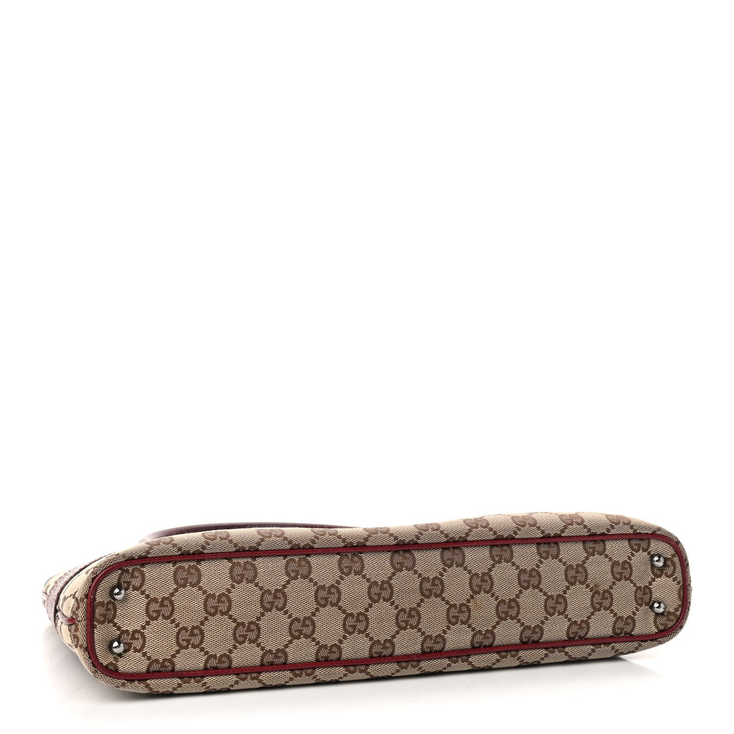 Gucci Monogram Shoulder Bag Red 7 of 9